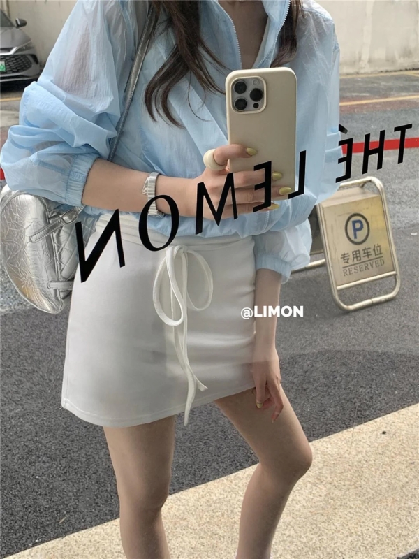 必爆經典款升級版！彈力綁帶設計感包臀半身裙(內裏安全褲)：圖片 16
