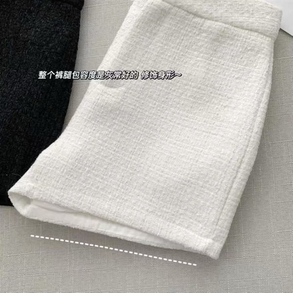 150小矮个子短裤女 小香風高腰闊腿