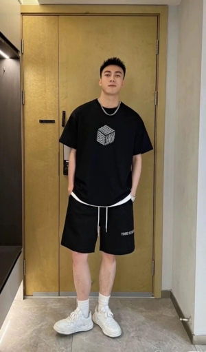 美式時尚潮流寬鬆休閒短袖T恤