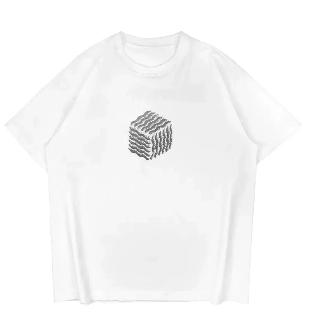 美式時尚潮流寬鬆休閒短袖T恤:圖片 4