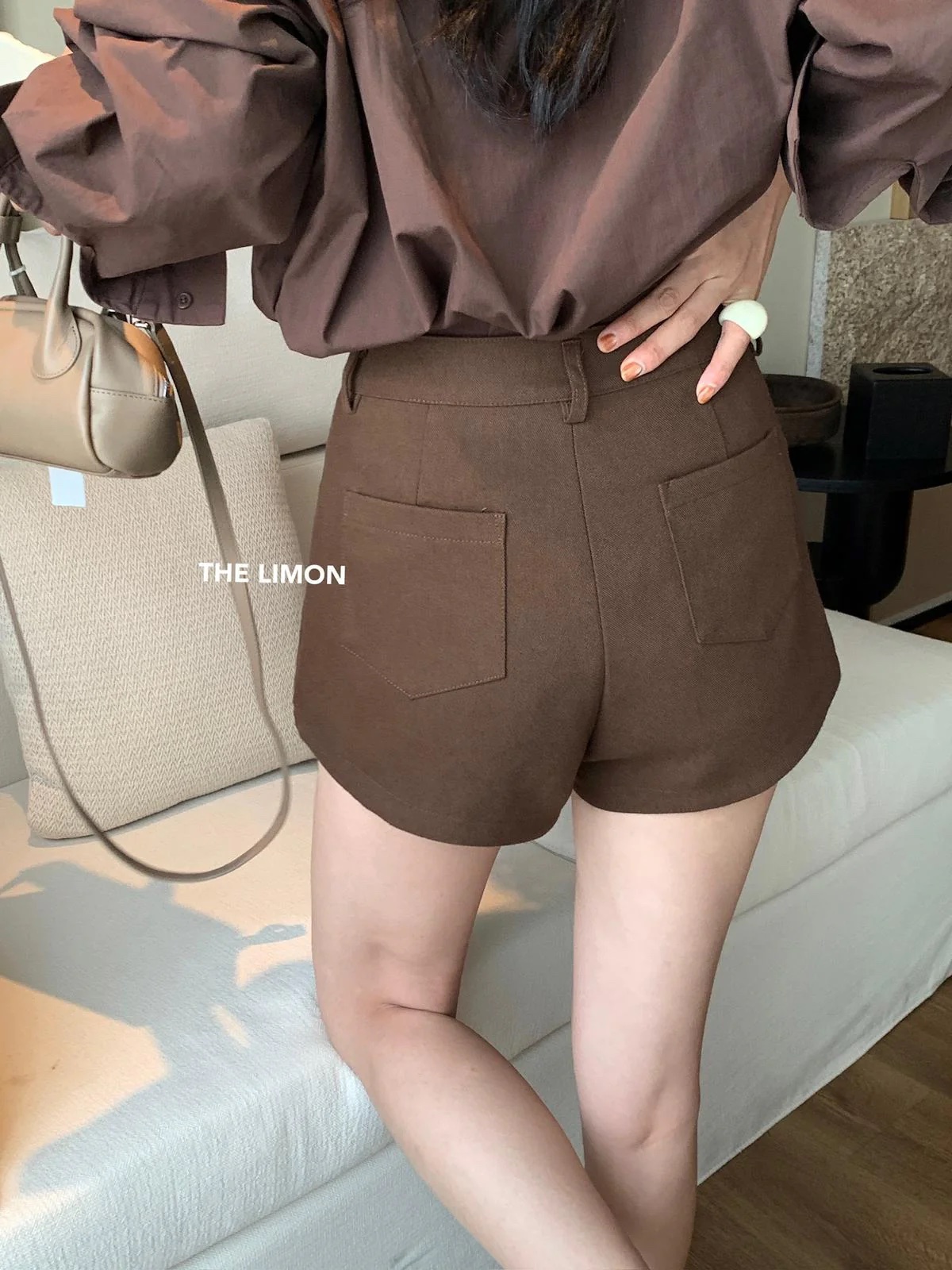 遮胯絕了!高腰顯瘦顯腿長休閒短褲:圖片 8